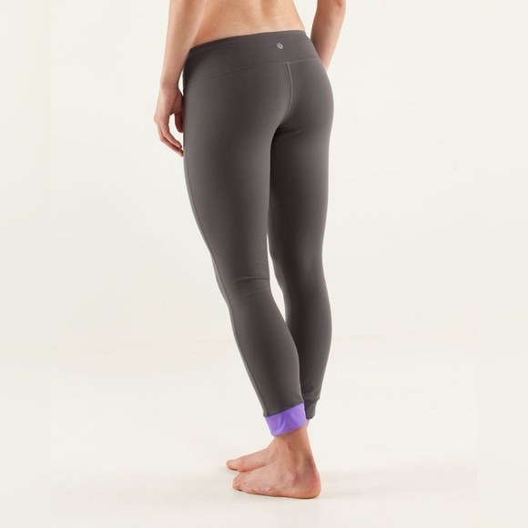 Lululemon Amped Crop Leggings Size 6 - Picture 8 of 8